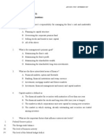 Section A: (30 Marks) Part I: Multiple Choice Questions: Confidential Afd 3023 / July - November 2007