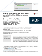 Arterial Hypertension and Aortic Valve Stenosis: Shedding Light On A Common "Liaison"