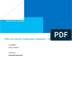 Office 365 Secure Configuration Alignment