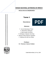 Tarea 1: Universidad Nacional Autónoma de México