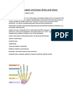 5001: Focus On Upper and Lower Limbs and Chest:: ST ST TH