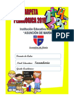 Carpeta Pedagogica 2019 Asuncion - Secundaria