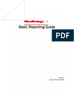 Microstrategy 10 - Basic Reporting Guide PDF