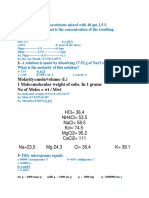 Pharmaceutical Calculation