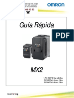 MANUAL Guia Rápida MX2 OMRON PDF