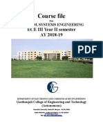 16EC3203 Control Systems Engineering