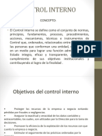 Control Interno Detallistas