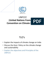 Unfccc (United Nations Framework: Convention On Climate Change)