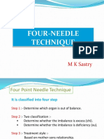 Four-Needle Technique - MK Sastry