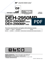 Pioneer Deh-2950mp 2990mp PDF