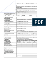 I. Objectives: Subject: T. L. E: Handicraft Grade Level: 10 Date: January 21, 2018