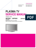 Plasma TV: Service Manual