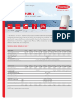 Fronius IG Plus V Inverter-Datasheet