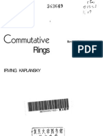 Kaplansky Commutative Rings