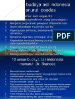 10 Unsur Budaya