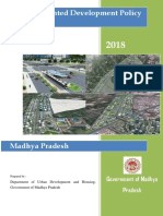 Transit Oriented Development Policy (Draft) : Government of Madhya Pradesh