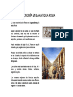 Edad Antigua. Roma. Economía