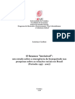 CARDOSO, Lourenço. O Branco Invisível PDF