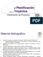 Planificacion de Proyectos