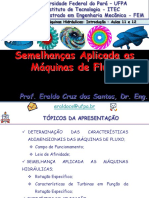 Turbomáquinas Hidráulicas - Aulas 11 e 12 - Semelhança Aplicada As Máquinas de Fluxo - ECS PDF