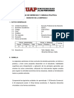 Derecho de La Empresa I