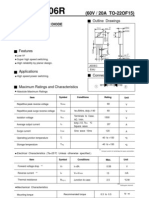 Yg805c06r: (60V / 20a To-22of15)