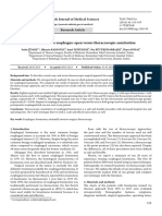 Leiomyoma of The Esophagus: Open Versus Thoracoscopic Enucleation