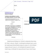 Samsonite IP Holdings v. Shenzhen Liangyiyou E-Commerce - Complaint