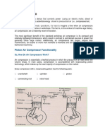 Piston Air Compressor Functionality