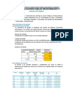 Memoria de Cálculo Red de Distribución de Agua Potable