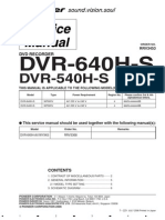 Pioneer dvr-540h-s 640h-s rrv3453 (ET)