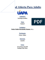 Universidad Abierta para Adulto - Sociología Jurídica - Unidad I