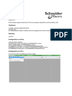 Technote On - Communication Between M340 and ATV312 Over Modbus Using READ - VAR and WRITE - VAR