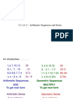 Sequences and Series