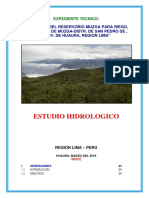 Estudio Hidrologico