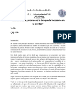 De Acuerdo A Los Principios Masónicos La Francmasoneria Como Institución Docente