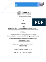 Analysis of Portfolio of Mutual Funds