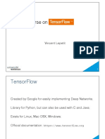 Crash Course On Tensorflow!: Vincent Lepetit!