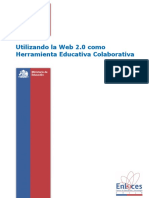 Manual Utilizando La Web 2.0 Como Herramienta Educativa Colaborativa 1 PDF