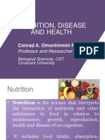  Nutrition, Heath and Diseases 