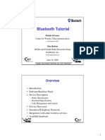 Bluetooth Tutorial: Center For Wireless Telecommunications