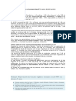 Exportación de Plátano Se Incrementó en 576