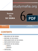 Mba Six Sigma