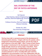 Overview of Patch Antenna Part1 PDF