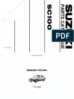 Suzuki sc100 Parts Catalogue PDF