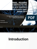 Journal Reading ESC Guidelines For The Diagnosis and Treatment of Acute and Chronic Heart Failure 2012