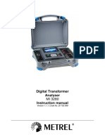 Metrel MI3280 - Instruction Manual