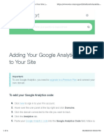 Adding Your Google Analytics Code To Your Site: Wix Help Center