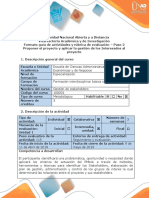 Guia Paso 2. Proponer El Proyecto y Aplicar La Gestión de Los Interesados Al Proyecto