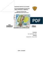 Problemática Sobre La Naturaleza y El Marco Geodinámico de La División Salado